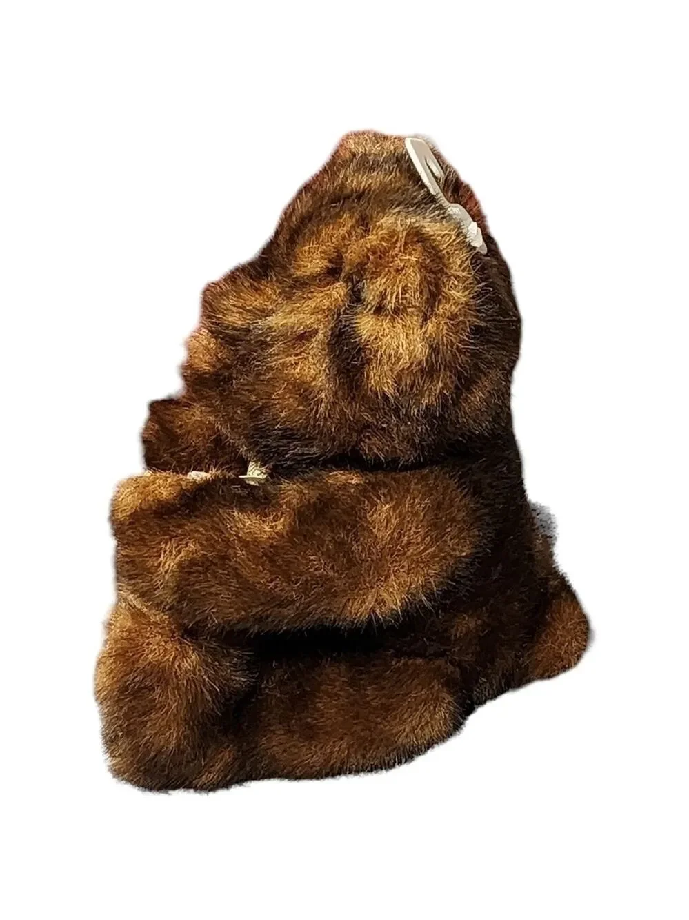 NOS Loveable Huggable Ltd Edtn #00 Brown Carmel plush stuffed bear Corduroy pads